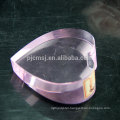 Wholesale Crystal Glass Paperweight with Heart Shape for Office Decoration